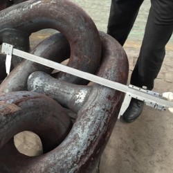 Anchor Chain Mooring Chain 42-162mm Black Painted Stud Link Marine Chain