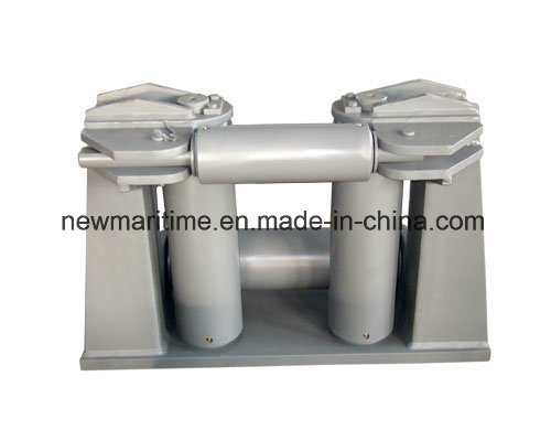 Marine Ship Closed Type Three Roller Fairlead with Stand JIS F2014-1987 Image1