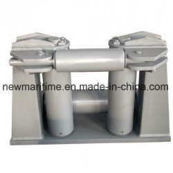 Marine Ship Closed Type Three Roller Fairlead with Stand JIS F2014-1987