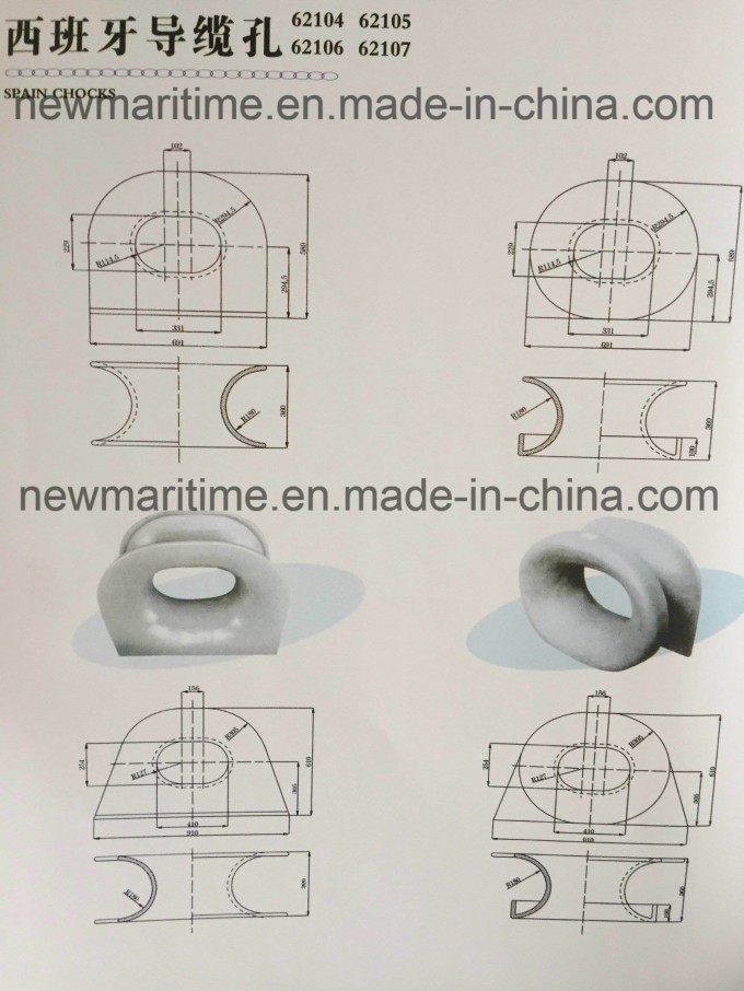 Spanish Marine Mooring Chock Boat Used Chain Stopper Image1