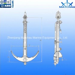 Marine Offshore Mooring Fast Admiralty Anchor