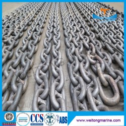 Offshore Mooring Anchor Chain Stud and Studless Link R3 R4 Marine Mooring Anchor Chain