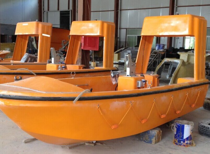 CCS Approved 6 Persons Rescue Boat and Length 4.5m/Outboard Engine Image1