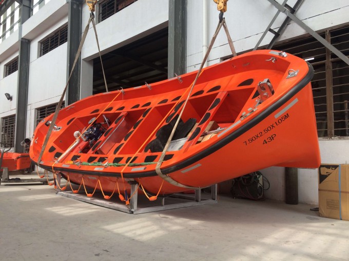 Open Type Fiberglass Life Boat CCS Approved Image1