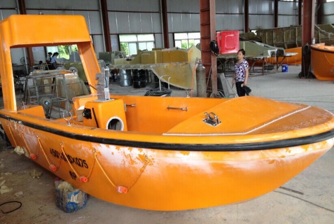 Water Rescue Boat Used Life Boat Approved ABS, CCS Certificate Image1
