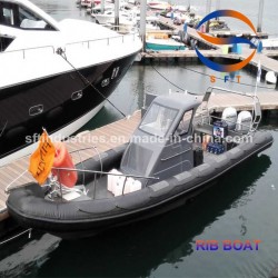12m Hypalon/FRP Rib Inflatable Boats Made in China