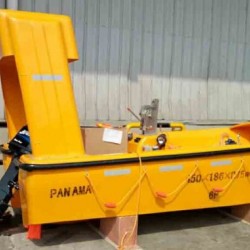 Solas Approved 6persons Rescue Boat with Outboard Engine/Single Arm Davit