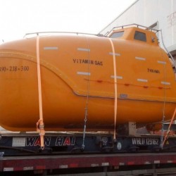 Used/Second Hand Totally Enclosed Life Boat&Rescue Boat Solas Approved