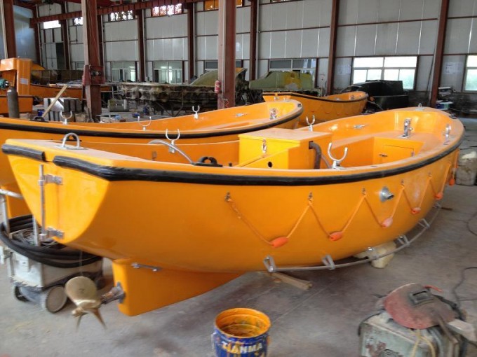 50 Persons Solas Approved Open Type Life Boat Image1