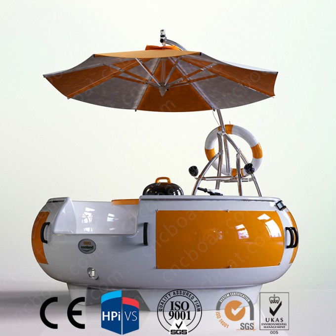 BBQ Donut Boat Powered by DC Electricity Image1