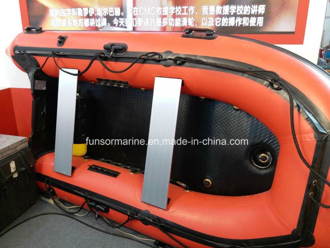 Inflatable Lifeboat with Hypalon Material for Fire Station Image1