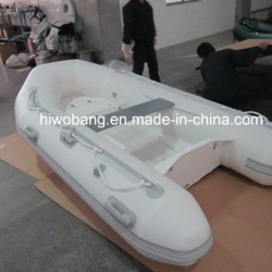 2018 Attractive White 270cm Fiberglass Hull Inflatable Boat Sea Walker Boat with Ce China