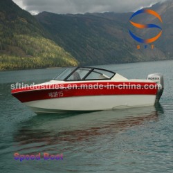 7.6m Fiberglass FRP Speed Pleasure Passenger Boat Outboard Engine