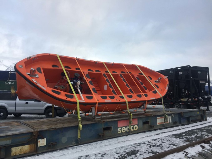 Solas Open Type Life Boat with Engine for 42 Persons Image1