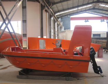 FRP Rescue Boat Outboard/Inboard Engine for 6 Persons Lifesaving Equipment Image1