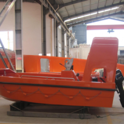FRP Rescue Boat Outb