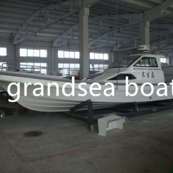 Luxury Fiberglass Cabin Fishing Boat for Sale