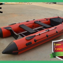 PVC Aluminium Floor Inflatable Rowing Boat