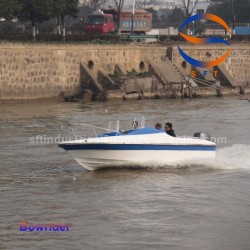 6m FRP Fiberglass Speed Fishing Motor Boat China Outboard Engine