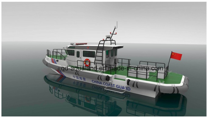 Aqualand 37.5feet 11.5m 12persons GRP or Aluminum Military Rescue Pilot Patrol Boat (Aqualand 375PT) Image1