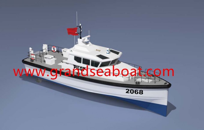 21m FRP Material Pilot Boat Ship Image1
