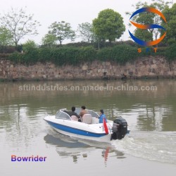5.38m FRP Fiberglass Speed Motor Fishing Bowrider China Outboard Engine