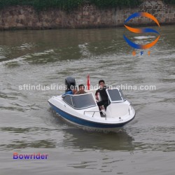 5.38m Length 6p Fiberglass FRP Bowrider Speed Fishing Boat