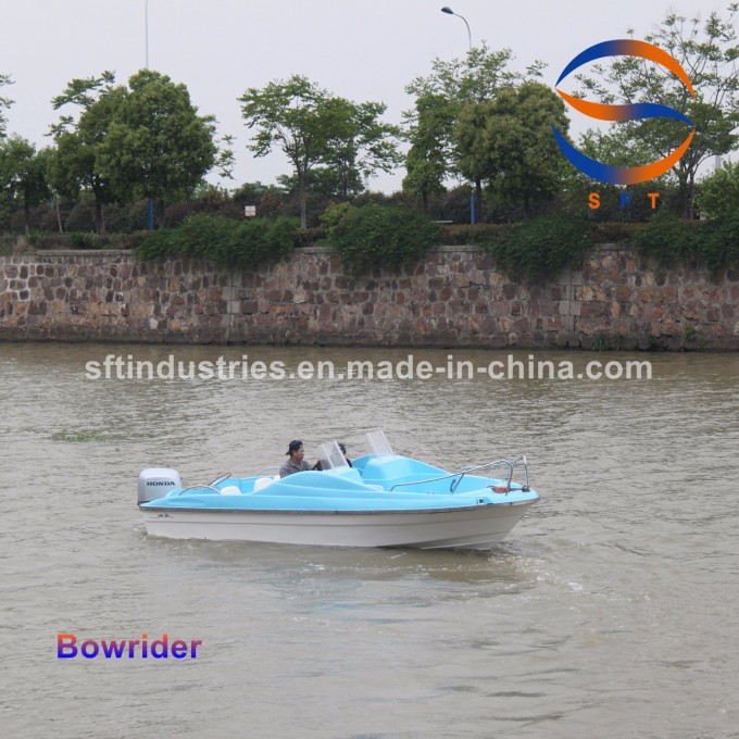 6m Length 8 Passenger FRP High Speed Boat Bowrider China Image1