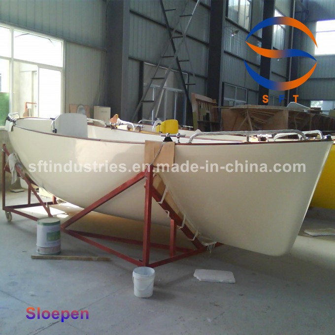5.75m Length FRP Fiberglass High Speed Fishing Sloepen Boat China Image1