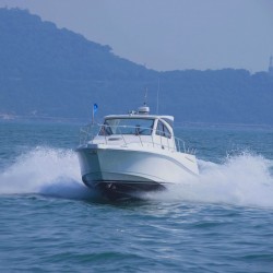 Hq39FT Luxury Yacht Aluminum Speed Boat 12 Seats