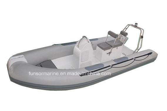 New Model Rigid Inflatable Boat with 5.2m Fiberglass Hull (FQB-R520B) Image1