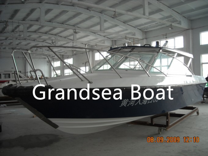 7.6m Fiberglass Speed Motor Boats for Sale Image1