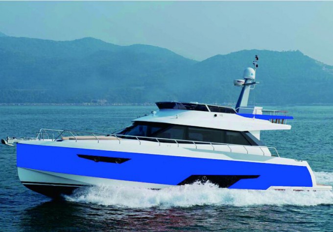 Hq50FT 12 Seats Luxury Yacht Speed Boat Aluminum Hull 20 Knots Image1