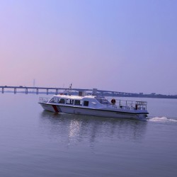 Hq1360 Official Boat Aluminum Hull Customs Patrol Vessel 13 Seats