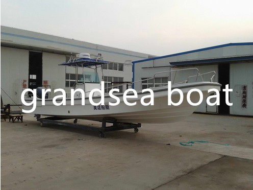 9.6m/31FT Fiberglass Panga Cabin Fishing Boat Image1