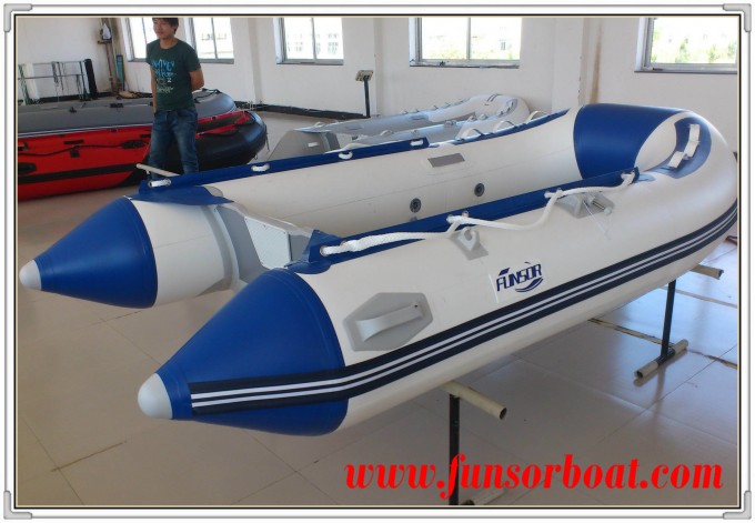 Inflatable Rescue Boat with Plywood Floor (FWS-D290) Image1