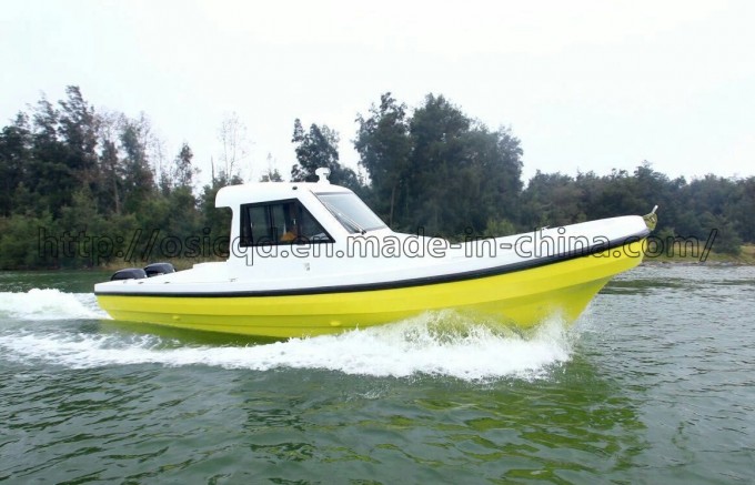 2016 New Moedl Fishing Boat Panga Boat Panga 30c (FRP BOAT WITN CABIN) Image1