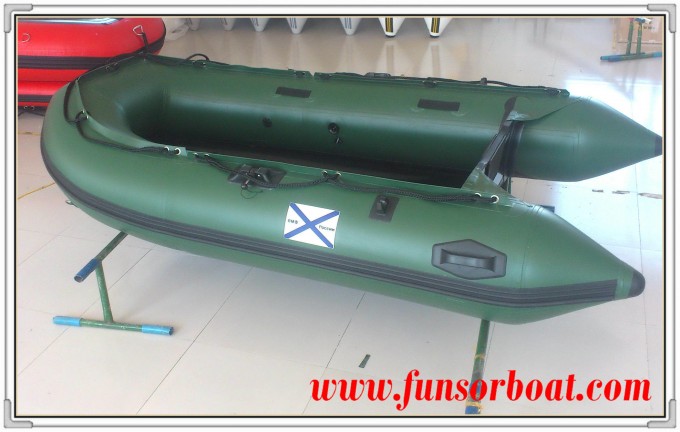River Inflatable Boat with Airmat Floor (FWS-D290) Image1