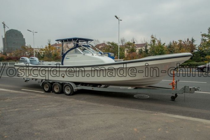 Panga Boat Fishing Boat FRP Boat Sw-35cc Image1