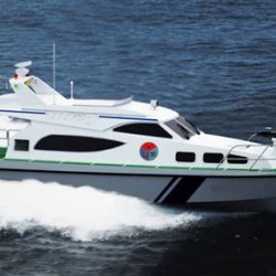 FRP Material 12.45m High Speed Patrol Boat/Craft/Surface Propeller