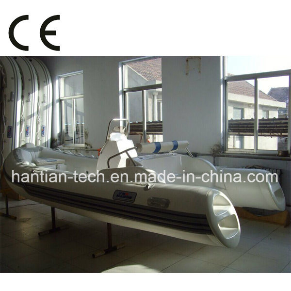 CE 9p Inflatable Rigid Boat for Fishing and Leisure (RIB470) Image1