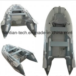 Gray CE Inflatable Speed Boat for 6 People (HT380)