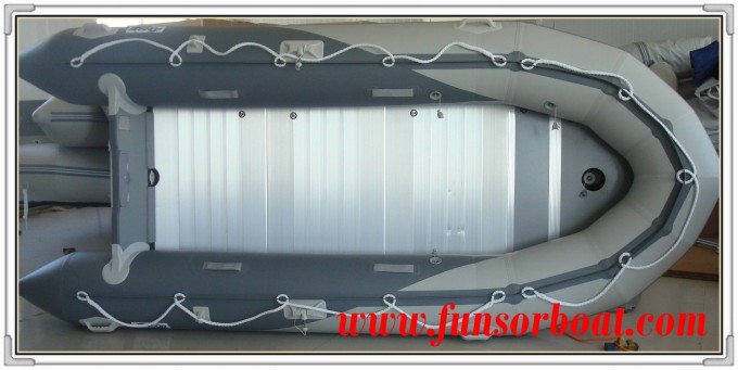 Aluminum Floor/3.8m/Pleasure Boat for Germany Customer Image1