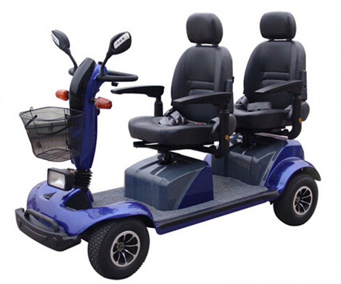 2016 New Repow Brand Two-Seat Mobility Scooters 24V/600W (BN413F) Image1