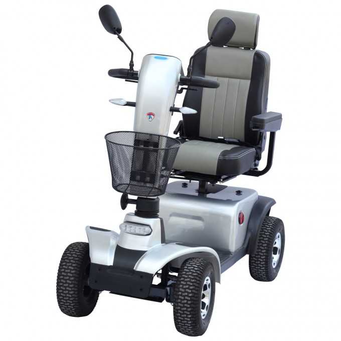 Four Wheels Heavy-Load Electric Mobility Scooter with Taiwan Motor (EML48A) Image1