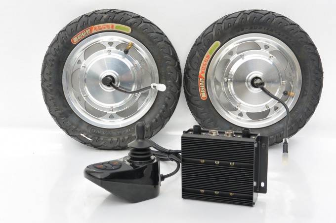 24V Lithium Battery Electric Wheelchair Motor with Ce Image1