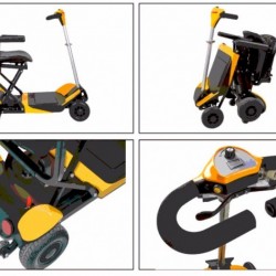 Red Blue Yellow White Folding Electric Scooter for Old People