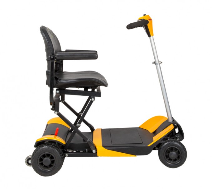 Small Light-Duty Remote Control Folding Electric Mobility Scooter Outdoor Using Image1