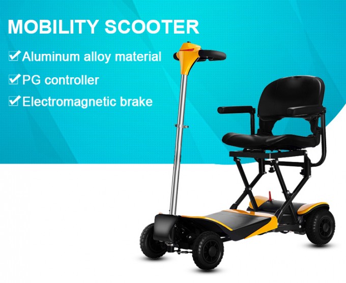 China Cheapest Mobility Scooters 180 Watt Electric Motor Scooter Image1