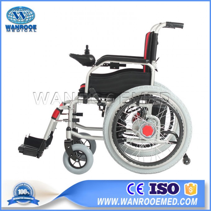 Bwhe301 Medical Equipment Lightweight Automatic Folding Electric Power Wheelchair Image1